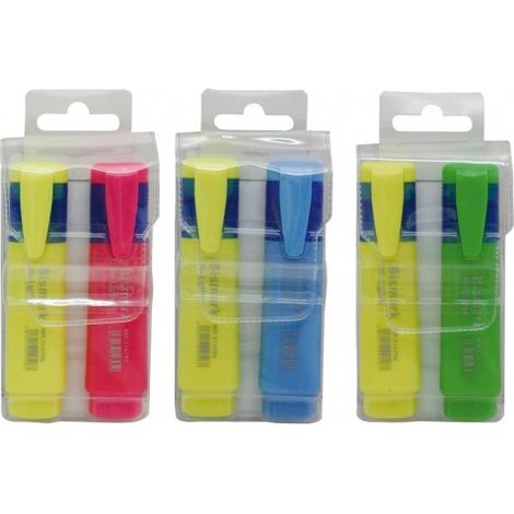 BLISTER 2 ROTUL.FLUORESCENTE. SURTIDOS. - EHLIS