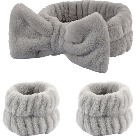 Ensemble de 6 pièces pour spa : bracelet, bandeau, élastique à cheveux et bracelet. (1/5)