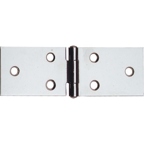 CERNIERA IN ACCIAIO INOX ART.122IN mm 80 x 31- 24 pezzi  - ALDEGHI LUIGI