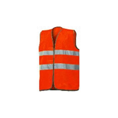 GILET ALTA VISIBILITA' ARANCIO Tg. UNICA
