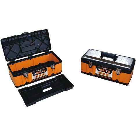 Caja de herramientas de acero – BRIXO 55 cm resistente – Brixo Metal (1/2)