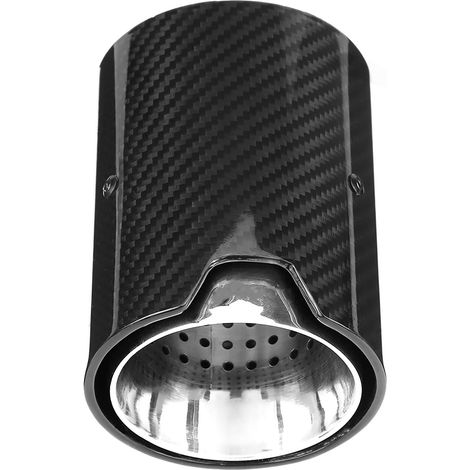 Auspuffblenden in Carbonfaser-Optik für BMW M2 F87, M3 F80, M4 F82/F83, M5 F10, M6 F12b – Carbonfaser-Schalldämpfer, schwarze Ausführung, 2 Stück (1/5)