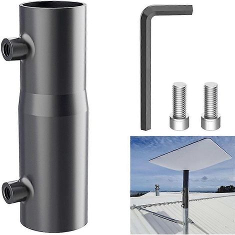 Solution de montage d'antenne parabolique résistante aux intempéries et facile à installer pour les campeurs (1/4)