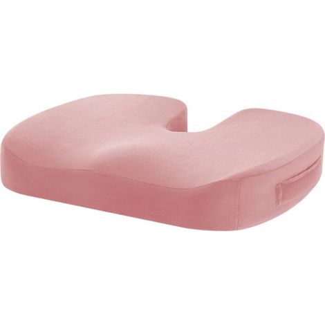 Coussin de siège en mousse à mémoire de forme – Assise ergonomique pour chaise de bureau – Soutien lombaire respirant – Coussin anti-glissement pour soulager la sciatique – Idéal domicile, voyage, tra (1/5)