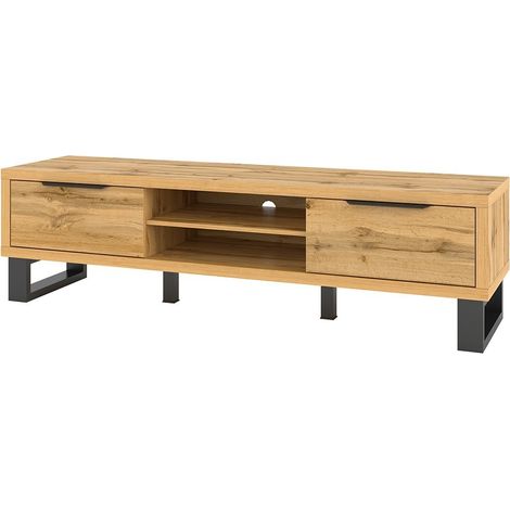Mobile TV XL 180cm collezione MILO. Colore quercia. Stile design.