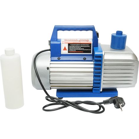Pompa per vuoto, vuoto 220V, 3/4 HP per impianti di refrigerazione 170 l/min (1/5)