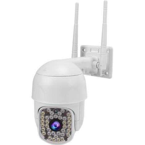 Caméra de Surveillance WiFi 2.4G 1080P, Détecteur de Mouvement, Vision Nocturne, Étanche IP66, pour Maison et Bébé, Alimentation 100-240V (Prise UE) (1/5)