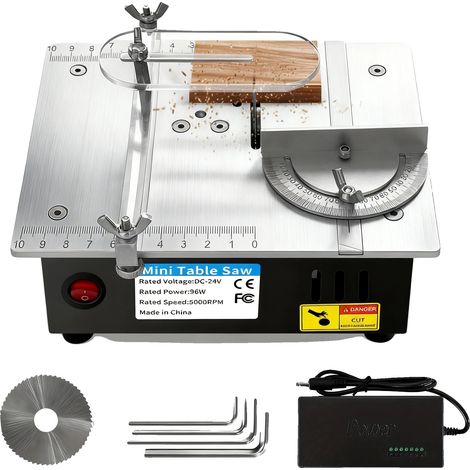 Scie sur table, Design compact, Découpe précise, 96W (1/2)