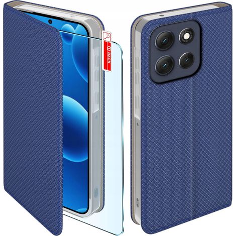 Klapphülle für Motorola G86 G86 Power Lockable Case + 9H Glas (1/5)