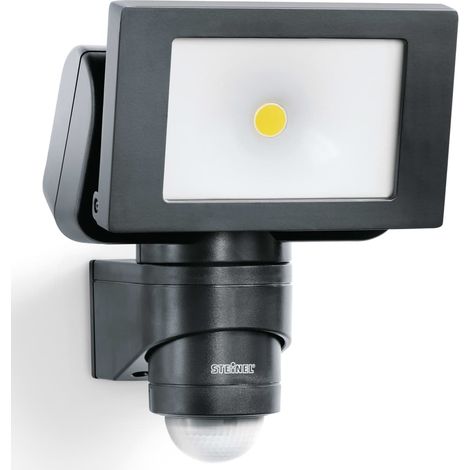 Steinel LED faretto per esterni LS 150 S nero, rilevatore di movimento 240°, portata massima 12 m, 14,7 W, orientabile, 1375 lm, 4000 K (1/5)