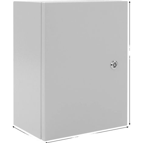 Caja de conexiones eléctricas, con clasificación IP65, para montaje en pared, 30x40x20cm (1/2)