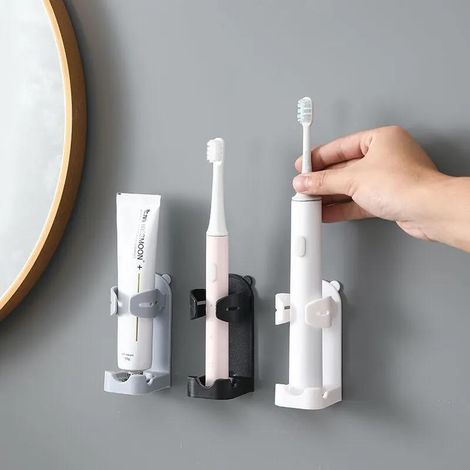 Support de salle de bain mural – Étagère rangement pour serviettes et accessoires (1/3)