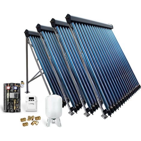 Röhrenkollektor Solarpaket Vakuumröhrenkollektor HP22-4 14,44 m² Solaranlage (1/5)