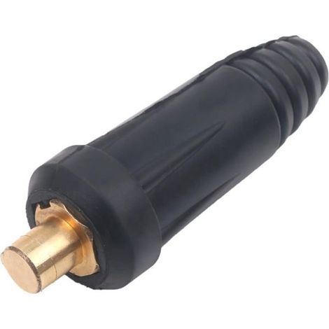 Connettore Giunto Maschio Volante per Giunzione Cavo Saldatrice 16-25mm²