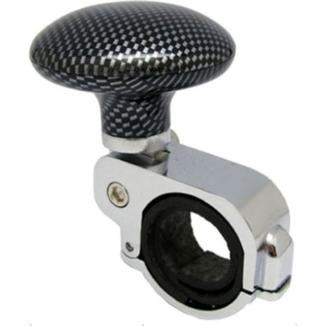 Poignée de Boule de Volant Universelle, Poignée Booster, Power Spinner Commande de Poignée Auxiliaire pour Voiture, Intérieur automobile,volant (1/4)