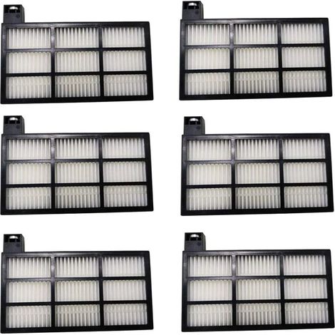 Repuestos FOREHILL para aspiradora robótica Cecotec Conga 4090 - Paquete de 6 filtros de polvo (1/2)