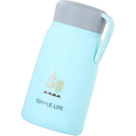 Gourde isotherme pour enfants, 360 ml, idéale pour les pique-niques, les voyages et le camping en été.-Green (1/5)