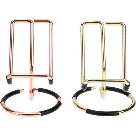 Ensemble de 8 pièces comprenant un support de téléphone de bureau simple et créatif et un système de rangement. (1/5)