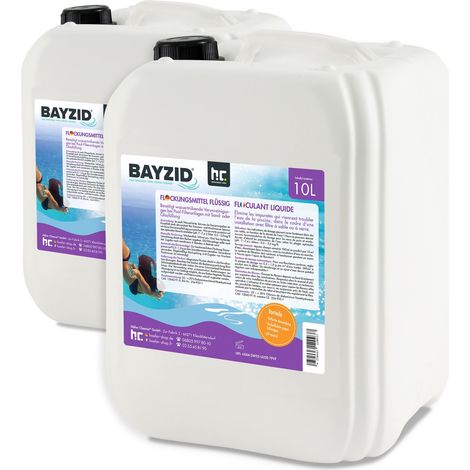 2x 10 L BAYZID® Flockungsmittel flüssig