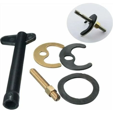 Kit de fijación de repuesto para grifo monomando y lavabo. (1/4)