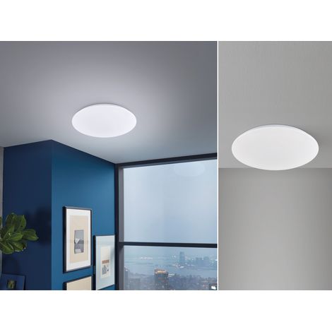 LED Deckenleuchte MONA flach, dimmbar über Lichtschalter, Ø 39,5cm (1/5)