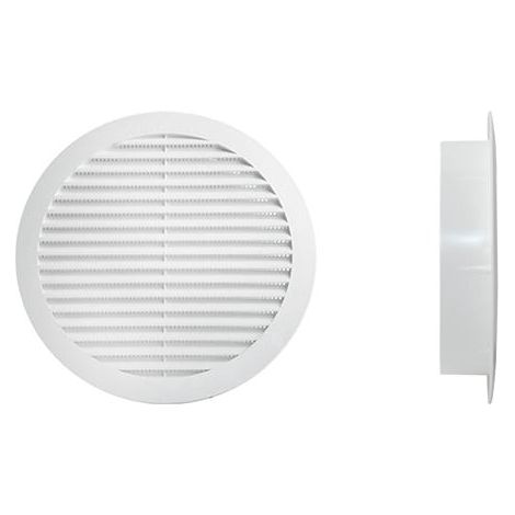 GRIGLIA AERAZIONE IN PLASTICA Ø120 MM