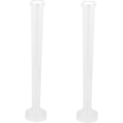 Moule à Bougie Conique DIY Plastique 2 Pièces pour Artisanat Manuel Bricolage Personnalisé Décoration (1/5)