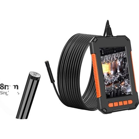 Caméra Endoscope, 1080P, Étanche, 8MM Lentille simple-a, 2m (1/2)