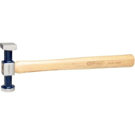 KS Tools 140.2138 Martello Standard per Carrozzieri con Testa Piccola e Piana, Superficie di Lavoro Liscia, 325 mm (1/4)