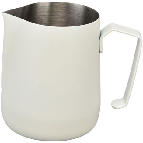 BUNTHAUS Pichet à mousse de lait tasse à mousseur épaissie 450 ml avec bec pointu pour Machine à café CafeWhite (1/5)