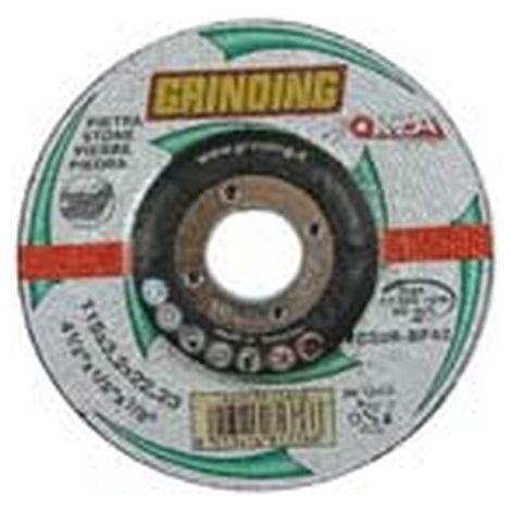 25PZ DISCHI TAGLIO CENTRO DEPRESSO MARMO "FORZA" MM.115 mm115x3,2 foro