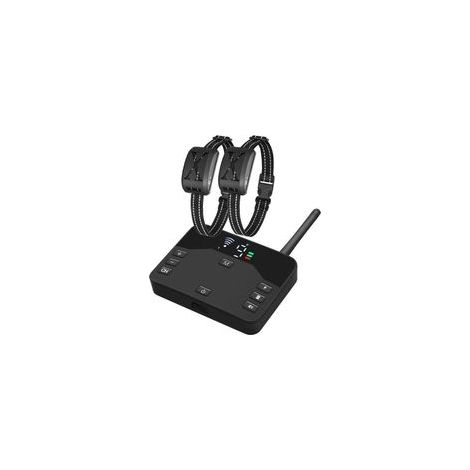 Clôture électrique sans fil rechargeable 2 en 1 système confinement animaux domestiques collier dressage ajustable chien (1/4)
