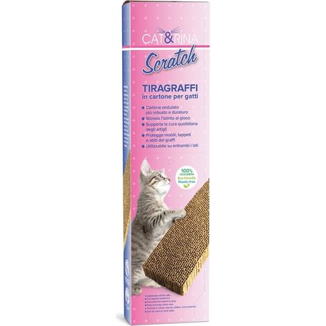 Grattoir à clous pour chat en carton