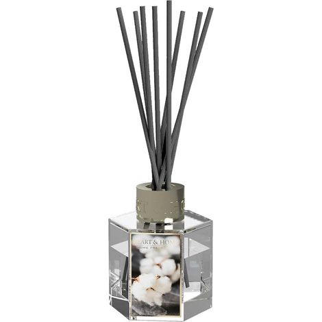 Diffuseur senteur à bâtons Heart and Home Fleur de Coton (1/4)