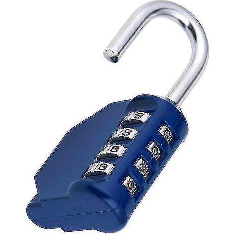 Cadenas à combinaison à 4 chiffres pour casier de salle de sport, école, clôture extérieure résistante aux intempéries (1/5)