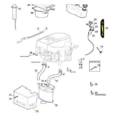 VIP 3434 DUPLEX ORIGINAL STIGA-MOTOR – 8332000
