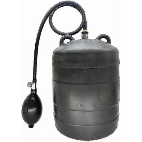 Bouchon gonflable durable pour tuyaux, idéal pour les tests de plomberie, avec pompe manuelle. (1/5)