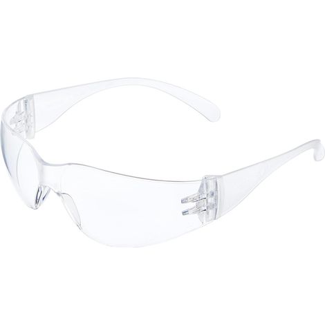 Schutzbrille 1 Brille Kratzfeste Gläser, leichter, umlaufender Rahmen, hartbeschichtet (1/5)