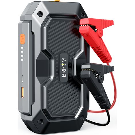 Boosteur de batterie lithium 5000A 15800mAh – Démarreur universel pour moteurs essence/diesel jusqu’à 8.0L, pour voiture, moto, camionnette, SUV