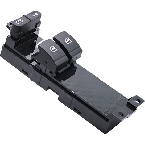 1J3959857AB is applicable to the power window regulator button switch of Volkswagen Golf and Jetta cars. (1/4)