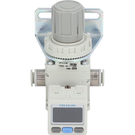 Miniatur-Druckregler aus ABS und SMC mit digitalem Manometer, Druckminderer für Druckluft, hohe Präzision, für industrielle Anwendungen. (1/5)