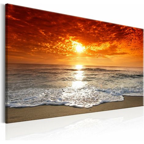 Tableau plage magnifique - 120 x 80 cm (1/4)