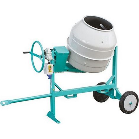 Imer - Bétonnière non tractable Pro 1kW Monophasé cuve 190L - S 190