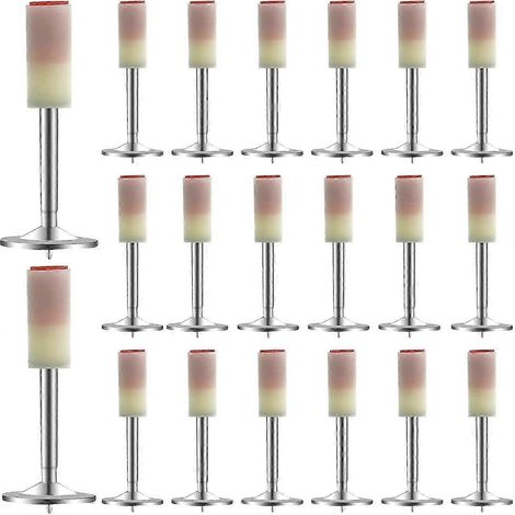 200 clous ronds en acier de 7,3 mm, accessoires pour cloueuse manuelle miniature, fixations murales en béton (1/5)