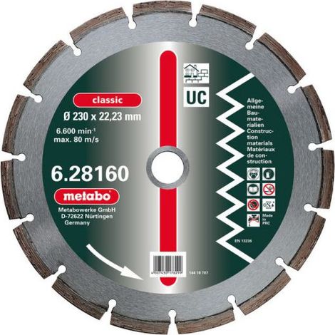 Diamantový rezný kotúč, 180x22,23 mm, (1/2)