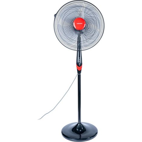 TORNADO TSF-18XW ventilador Negro, Rojo
