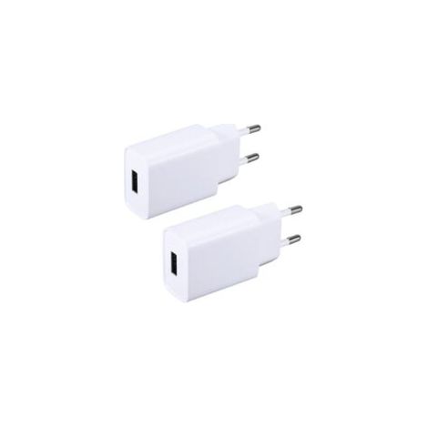 2er-Pack 5V 2A USB-Ladegerät Netzteil kompatibel mit iPhone, Samsung, Kopfhörern, E-Readern, Tischlampen, Spielekonsolen, Routern, Bluetooth-Lautsprechern - Crezuo