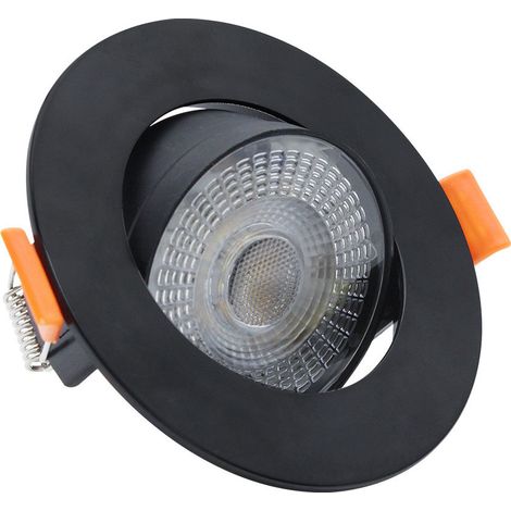 Spot encastré orientable noir Ø9 LED 7W CCT Plus LP (1/5)