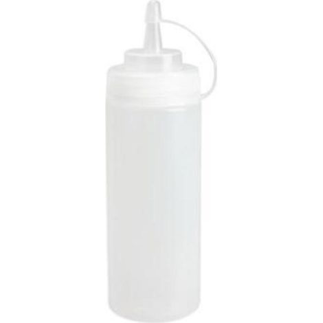 dispensador biberon transparente para salsas 720 ml supreminox