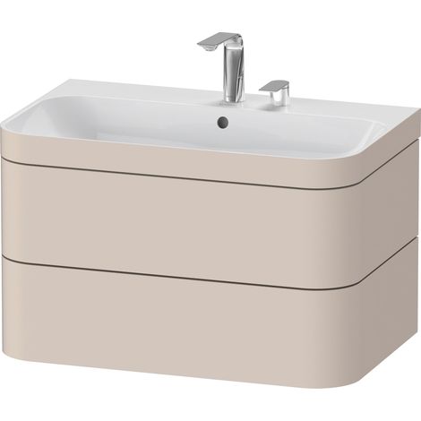 Duravit Happy D.2 Plus Set de encastre a pared, 775x490mm, 2